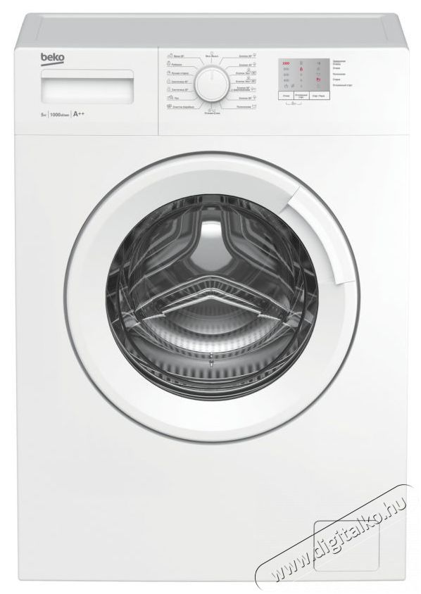 Beko WRS-5511 BWW el&ouml;lt&ouml;ltős mos&oacute;g&eacute;p H&aacute;ztart&aacute;s / Otthon / K&uuml;lt&eacute;r - Mos&oacute;g&eacute;p / sz&aacute;r&iacute;t&oacute;g&eacute;p - El&ouml;lt&ouml;ltős norm&aacute;l (60cm-ig) mos&oacute;g&eacute;p - 373495