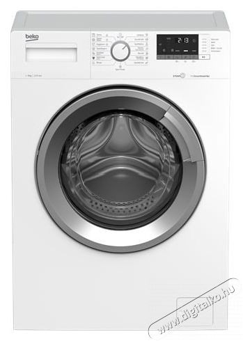 Beko WUE8612XS0 Mosógép Háztartás / Otthon / Kültér - Mosógép / szárítógép - Elöltöltős normál (60cm-ig) mosógép - 494823