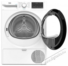Beko B3T67230 Slim hőszivattyús szárítógép, 7 kg, SteamCure, Hygienic Dry, OptiSense, Recycled Dry, B energiaosztály, Fehér Háztartás / Otthon / Kültér - Mosógép / szárítógép - Szárítógép - 494920