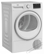 Beko B3T69110 Kondenzációs szárítógép, 9 kg, 15 program, RecycledDry, Aquawave, Optisense, Hygiene, E energiaosztály, Fehér  Háztartás / Otthon / Kültér - Mosógép / szárítógép - Szárítógép - 494919