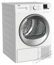 Beko DS8512GX hőszivattyús szárítógép, OptiSense, 8 kg, A energiaosztály, Fehér Háztartás / Otthon / Kültér - Mosógép / szárítógép - Mosó-szárítógép - 499561