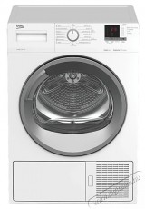 Beko DS8512GX hőszivattyús szárítógép, OptiSense, 8 kg, A energiaosztály, Fehér Háztartás / Otthon / Kültér - Mosógép / szárítógép - Mosó-szárítógép - 499561