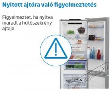 Beko RCNA-406I40 XBN alulfagyasztós hűtő Konyhai termékek - Hűtő, fagyasztó (szabadonálló) - Alulfagyasztós kombinált hűtő - 372816