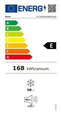 Beko CF100EWN FAGYASZTÓLÁDA 100L Konyhai termékek - Hűtő, fagyasztó (szabadonálló) - Fagyasztóláda - 502798