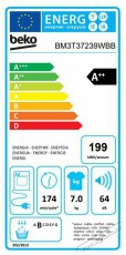 Beko BM3T37239WBB szárítógép Háztartás / Otthon / Kültér - Mosógép / szárítógép - Szárítógép - 503141