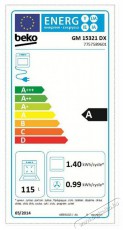 Beko GM-15321 DX kombinált tűzhely Konyhai termékek - Sütő-főzőlap, tűzhely (szabadonálló) - Kombinált tűzhely (szabadonálló) - 284095