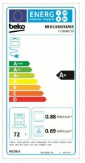 Beko BBIS13300XMSE beépíthető sütő Konyhai termékek - Sütő-főzőlap, tűzhely (beépíthető) - Sütő (beépíthető) - 505208