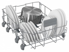 Beko BDFS26046XQ keskeny mosogatógép Konyhai termékek - Mosogatógép - Keskeny (45cm-ig) szabadonálló mosogatógép - 505271