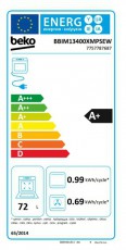 Beko BBIM13400XMPSEW fekete, beépíthető, sütőtér: 72L, sütő Konyhai termékek - Sütő-főzőlap, tűzhely (beépíthető) - Sütő (beépíthető) - 507584
