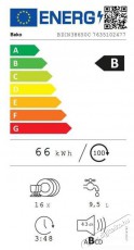 Beko Beyond BDIN38650C Konyhai termékek - Mosogatógép - Normál (60cm) beépíthető mosogatógép - 509267
