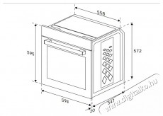 Beko Beyond BBIM13301XC Konyhai termékek - Sütő-főzőlap, tűzhely (beépíthető) - Sütő (beépíthető) - 505615