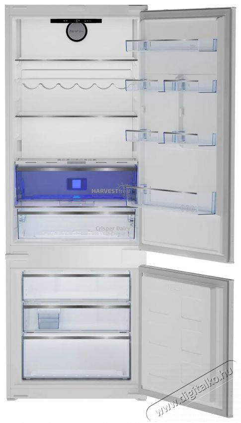 Beko Beyond BCNE400E40SN Alulfagyaszt&oacute;s kombin&aacute;lt hűtőszekr&eacute;ny  Konyhai term&eacute;kek - Hűtő, fagyaszt&oacute; (be&eacute;p&iacute;thető) - Alulfagyaszt&oacute;s kombin&aacute;lt hűtő - 509604