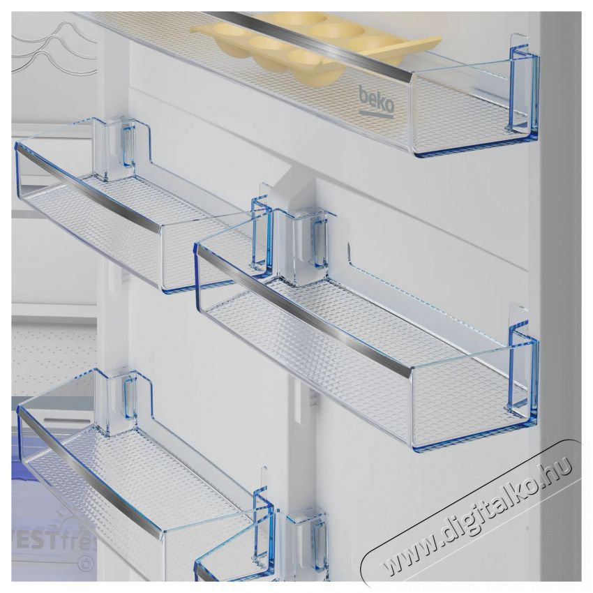 Beko Beyond BCNE400E40SN Alulfagyaszt&oacute;s kombin&aacute;lt hűtőszekr&eacute;ny  Konyhai term&eacute;kek - Hűtő, fagyaszt&oacute; (be&eacute;p&iacute;thető) - Alulfagyaszt&oacute;s kombin&aacute;lt hűtő - 509604