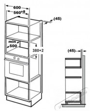 Beko Beyond BMGB25333WG Konyhai termékek - Mikrohullámú sütő - Mikrohullámú sütő (beépíthető) - 509173