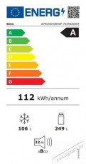 Beko B7RCNA408HXP Konyhai term&eacute;kek - Hűtő, fagyaszt&oacute; (szabadon&aacute;ll&oacute;) - Alulfagyaszt&oacute;s kombin&aacute;lt hűtő - 509523