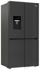 Beko GN1426240ZDXBRN Konyhai termékek - Hűtő, fagyasztó (szabadonálló) - Amerikai típusú Side By Side hűtő - 509464