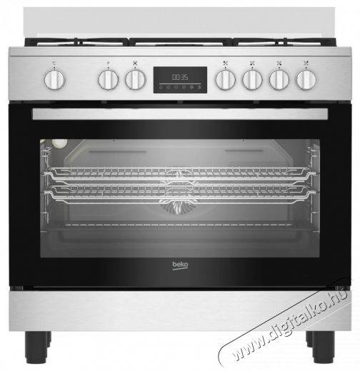 Beko BGM11226EX 90cm-es kombin&aacute;lt tűzhely Konyhai term&eacute;kek - S&uuml;tő-főzőlap, tűzhely (szabadon&aacute;ll&oacute;) - Kombin&aacute;lt tűzhely (szabadon&aacute;ll&oacute;) - 532871