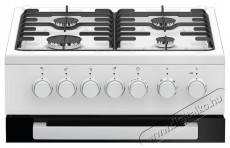 Beko FSE52120DWO tűzhely, Elektromos, 4 &eacute;gőfej, Elektromos szikragy&uacute;jt&aacute;s, Multifunkci&oacute;s elektromos s&uuml;tő, 6 funkci&oacute;, Grill, D Energiaoszt&aacute;ly, 50 cm, Feh&eacute;r Konyhai term&eacute;kek - S&uuml;tő-főzőlap, tűzhely (szabadon&aacute;ll&oacute;) - Kombin&aacute;lt tűzhely (szabadon&aacute;ll&oacute;) - 533007