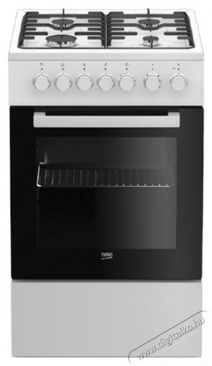 Beko FSE52120DWO tűzhely, Elektromos, 4 &eacute;gőfej, Elektromos szikragy&uacute;jt&aacute;s, Multifunkci&oacute;s elektromos s&uuml;tő, 6 funkci&oacute;, Grill, D Energiaoszt&aacute;ly, 50 cm, Feh&eacute;r Konyhai term&eacute;kek - S&uuml;tő-főzőlap, tűzhely (szabadon&aacute;ll&oacute;) - Kombin&aacute;lt tűzhely (szabadon&aacute;ll&oacute;) - 533007