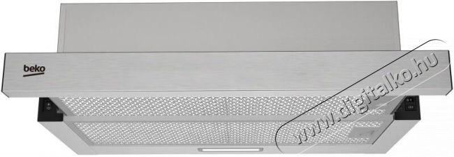Beko Beko HNT63322XH be&eacute;p&iacute;thető teleszk&oacute;pos p&aacute;raelsz&iacute;v&oacute;, 320 m&sup3;/h maxim&aacute;lis l&eacute;g&aacute;raml&aacute;s, F&eacute;m szűrő, 60cm, Inox Konyhai term&eacute;kek - P&aacute;raelsz&iacute;v&oacute; - Be&eacute;p&iacute;thető / kih&uacute;zhat&oacute; - 533008