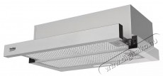 Beko Beko HNT63322XH be&eacute;p&iacute;thető teleszk&oacute;pos p&aacute;raelsz&iacute;v&oacute;, 320 m&sup3;/h maxim&aacute;lis l&eacute;g&aacute;raml&aacute;s, F&eacute;m szűrő, 60cm, Inox Konyhai term&eacute;kek - P&aacute;raelsz&iacute;v&oacute; - Be&eacute;p&iacute;thető / kih&uacute;zhat&oacute; - 533008