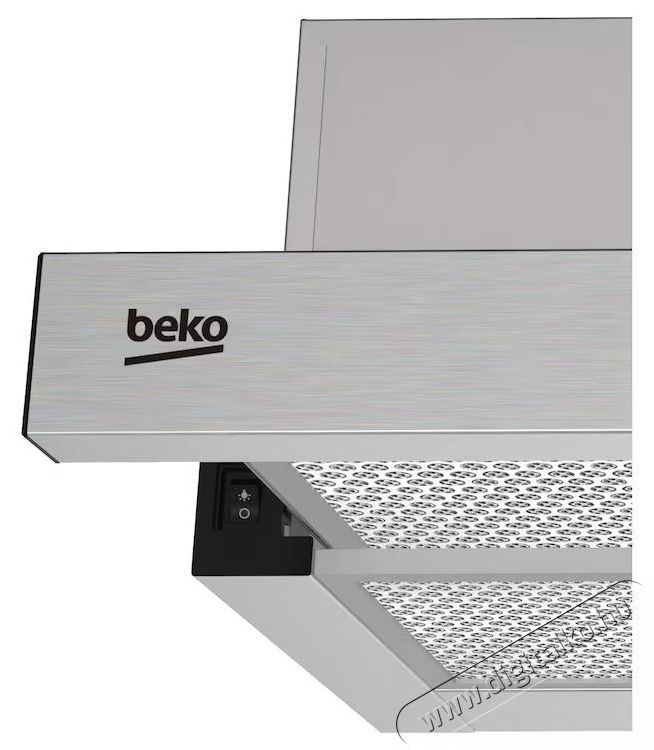 Beko Beko HNT63322XH be&eacute;p&iacute;thető teleszk&oacute;pos p&aacute;raelsz&iacute;v&oacute;, 320 m&sup3;/h maxim&aacute;lis l&eacute;g&aacute;raml&aacute;s, F&eacute;m szűrő, 60cm, Inox Konyhai term&eacute;kek - P&aacute;raelsz&iacute;v&oacute; - Be&eacute;p&iacute;thető / kih&uacute;zhat&oacute; - 533008