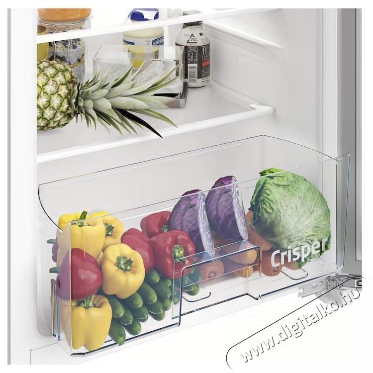 Beko B1754N, Be&eacute;p&iacute;thető hűtő, 110 l, &Aacute;ll&iacute;that&oacute; polcok, &Aacute;ll&iacute;that&oacute; termoszt&aacute;t, XXL Palacktart&oacute;, Z&ouml;lds&eacute;g &eacute;s gy&uuml;m&ouml;lcs doboz, Fagyaszt&oacute;, E energiaoszt&aacute;ly, M 86,6 cm Konyhai term&eacute;kek - Hűtő, fagyaszt&oacute; (szabadon&aacute;ll&oacute;) - Mini hűtő / minib&aacute;r - 532956