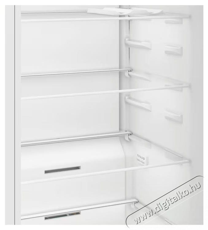 Beko B1RMLNE444XB, Egyajt&oacute;s hűtő, 365 l, No Frost, AeroFlow, LED vil&aacute;g&iacute;t&aacute;s, E energiaoszt&aacute;ly, M 186,5 cm, Ez&uuml;st Konyhai term&eacute;kek - Hűtő, fagyaszt&oacute; (szabadon&aacute;ll&oacute;) - Fagyaszt&oacute; n&eacute;lk&uuml;li hűtő - 532958