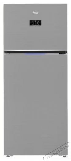 Beko B5RDNE594ZXB K&eacute;tajt&oacute;s hűtőszekr&eacute;ny, 557 l, NoFrost, HarvestFresh, Everfresh+, AeroFlow, Display, E energiaoszt&aacute;ly, 186 cm, Metal Look Konyhai term&eacute;kek - Hűtő, fagyaszt&oacute; (szabadon&aacute;ll&oacute;) - Fel&uuml;lfagyaszt&oacute;s kombin&aacute;lt hűtő - 532963