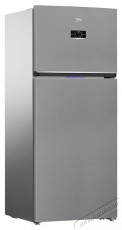 Beko B5RDNE594ZXB K&eacute;tajt&oacute;s hűtőszekr&eacute;ny, 557 l, NoFrost, HarvestFresh, Everfresh+, AeroFlow, Display, E energiaoszt&aacute;ly, 186 cm, Metal Look Konyhai term&eacute;kek - Hűtő, fagyaszt&oacute; (szabadon&aacute;ll&oacute;) - Fel&uuml;lfagyaszt&oacute;s kombin&aacute;lt hűtő - 532963