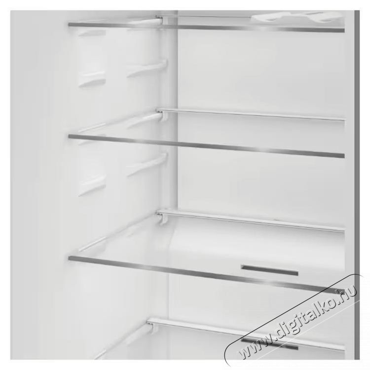 Beko B5RLNE365HDXB kombin&aacute;lt hűtőszekr&eacute;ny, 365 l, No Frost, HarvestFresh, AeroFlow, Everfresh, D energiaoszt&aacute;ly, 186,5 cm, Inox Konyhai term&eacute;kek - Hűtő, fagyaszt&oacute; (szabadon&aacute;ll&oacute;) - Fagyaszt&oacute; n&eacute;lk&uuml;li hűtő - 532955