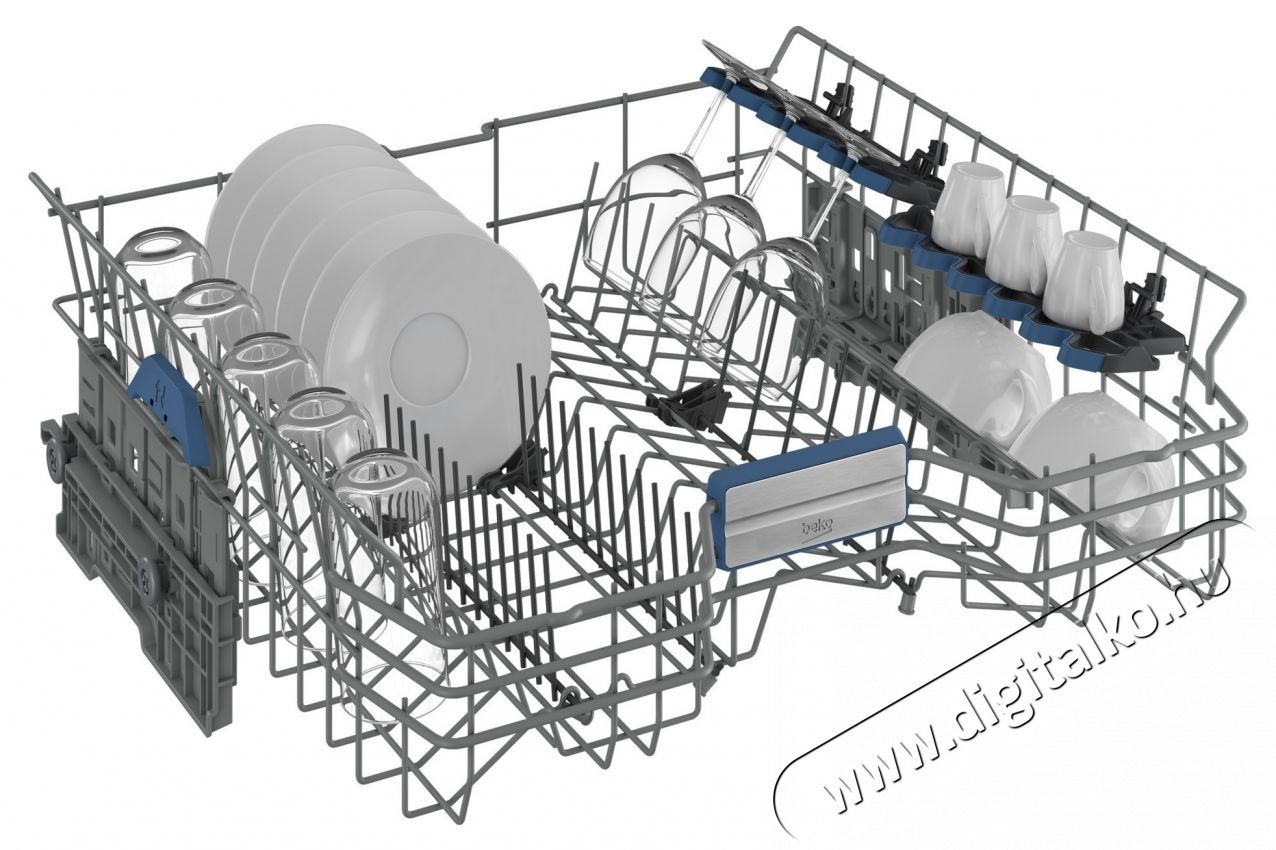 Beko BDFN36540XP mosogat&oacute;g&eacute;p, 15 ter&iacute;t&eacute;k, 6 program Konyhai term&eacute;kek - Mosogat&oacute;g&eacute;p - Norm&aacute;l (60cm) szabadon&aacute;ll&oacute; mosogat&oacute;g&eacute;p - 532976