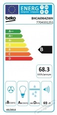 Beko BHCA69642WH Dekorat&iacute;v be&eacute;p&iacute;thető p&aacute;raelsz&iacute;v&oacute; Konyhai term&eacute;kek - P&aacute;raelsz&iacute;v&oacute; - Be&eacute;p&iacute;thető / kih&uacute;zhat&oacute; - 532970