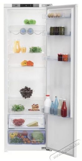 Beko BSSA315E4FN, Be&eacute;p&iacute;thető hűtő, 309 l, D energiaoszt&aacute;ly, HarvestFresh, Ajt&oacute;nyit&oacute; hangjelző, Tejterm&eacute;k, Kijelző &eacute;rintős vez&eacute;rl&eacute;s, M 177,5 cm Konyhai term&eacute;kek - Hűtő, fagyaszt&oacute; (be&eacute;p&iacute;thető) - Egyajt&oacute;s hűtő - 532954