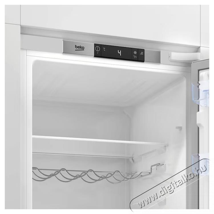 Beko BSSA315E4FN, Be&eacute;p&iacute;thető hűtő, 309 l, D energiaoszt&aacute;ly, HarvestFresh, Ajt&oacute;nyit&oacute; hangjelző, Tejterm&eacute;k, Kijelző &eacute;rintős vez&eacute;rl&eacute;s, M 177,5 cm Konyhai term&eacute;kek - Hűtő, fagyaszt&oacute; (be&eacute;p&iacute;thető) - Egyajt&oacute;s hűtő - 532954