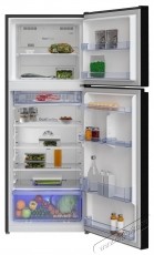 Beko RDNT401I40SWBN, Hűtő, k&eacute;tajt&oacute;s 375 l, NeoFrost Dual Cooling, HarvestFresh, NutriFreeze, Kijelző &eacute;rint&eacute;svez&eacute;rl&eacute;s, No Frost Freezer, E energiaoszt&aacute;ly, M 172 cm, Fekete Konyhai term&eacute;kek - Hűtő, fagyaszt&oacute; (szabadon&aacute;ll&oacute;) - Fel&uuml;lfagyaszt&oacute;s kombin&aacute;lt hűtő - 532952