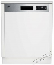 Beko BDSN26430X, F&eacute;lig be&eacute;p&iacute;thető mosogat&oacute;g&eacute;p, 60 cm, Ujjlenyomat mentes rozsdamentes ac&eacute;l Konyhai term&eacute;kek - Mosogat&oacute;g&eacute;p - Norm&aacute;l (60cm) be&eacute;p&iacute;thető mosogat&oacute;g&eacute;p - 534863