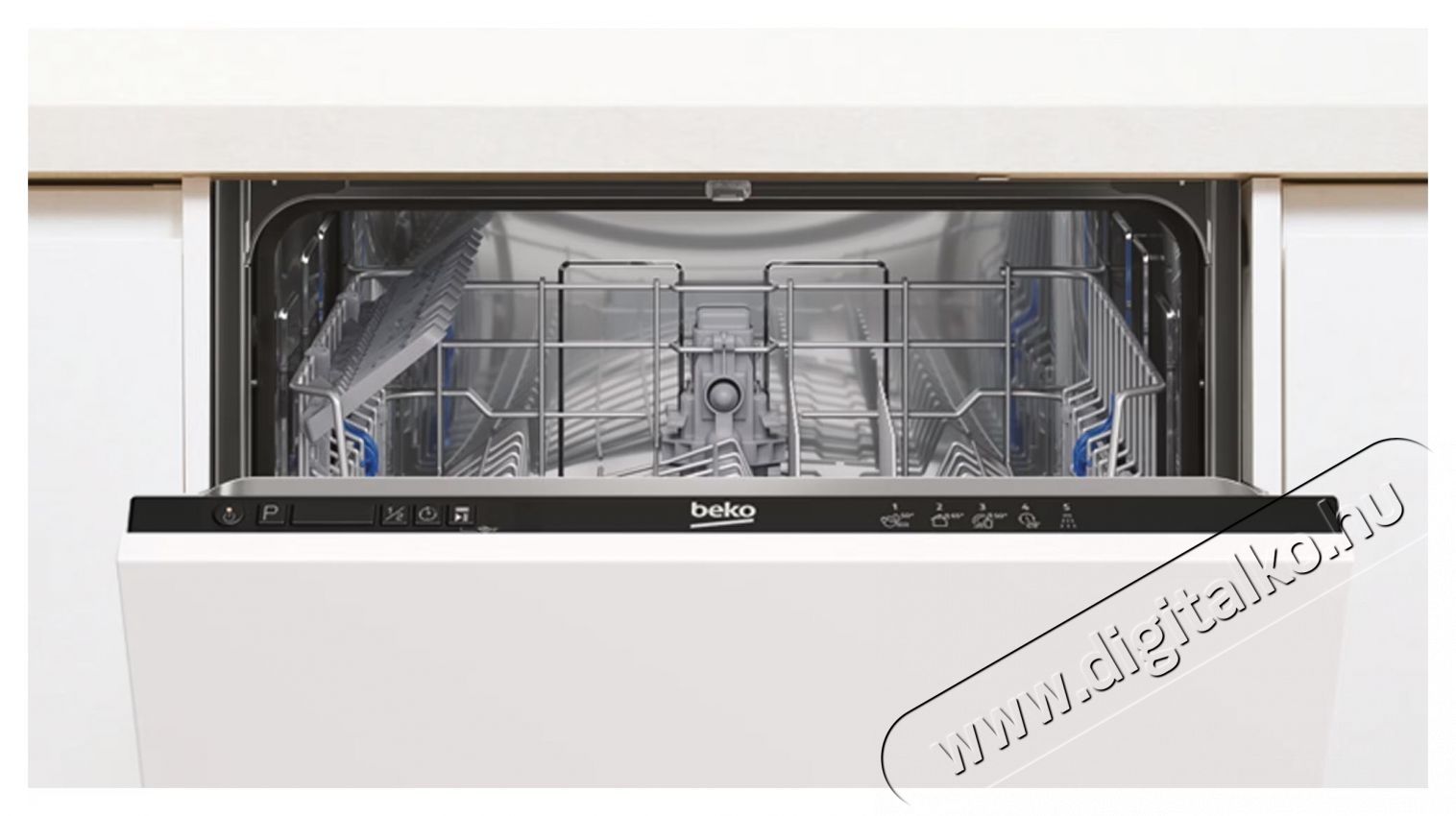 Beko BRI63491 Be&eacute;p&iacute;thető mosogat&oacute;g&eacute;p, feh&eacute;r Konyhai term&eacute;kek - Mosogat&oacute;g&eacute;p - Norm&aacute;l (60cm) be&eacute;p&iacute;thető mosogat&oacute;g&eacute;p - 534864