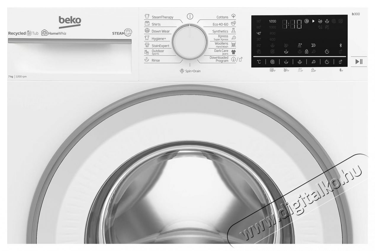 Beko B3WFU5721W mos&oacute;g&eacute;p H&aacute;ztart&aacute;s / Otthon / K&uuml;lt&eacute;r - Mos&oacute;g&eacute;p / sz&aacute;r&iacute;t&oacute;g&eacute;p - El&ouml;lt&ouml;ltős norm&aacute;l (60cm-ig) mos&oacute;g&eacute;p - 534877