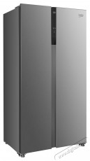 Beko GNO5323XPN Side by side hűtőszekr&eacute;ny, 532 l, NeoFrost Dual Cooling, ProSmart Inverter kompresszor, Display Touch Control, Vacation Mode, D energiaoszt&aacute;ly, H 177 cm, Inox Konyhai term&eacute;kek - Hűtő, fagyaszt&oacute; (szabadon&aacute;ll&oacute;) - Amerikai t&iacute;pus&uacute; Side By Side hűtő - 534869