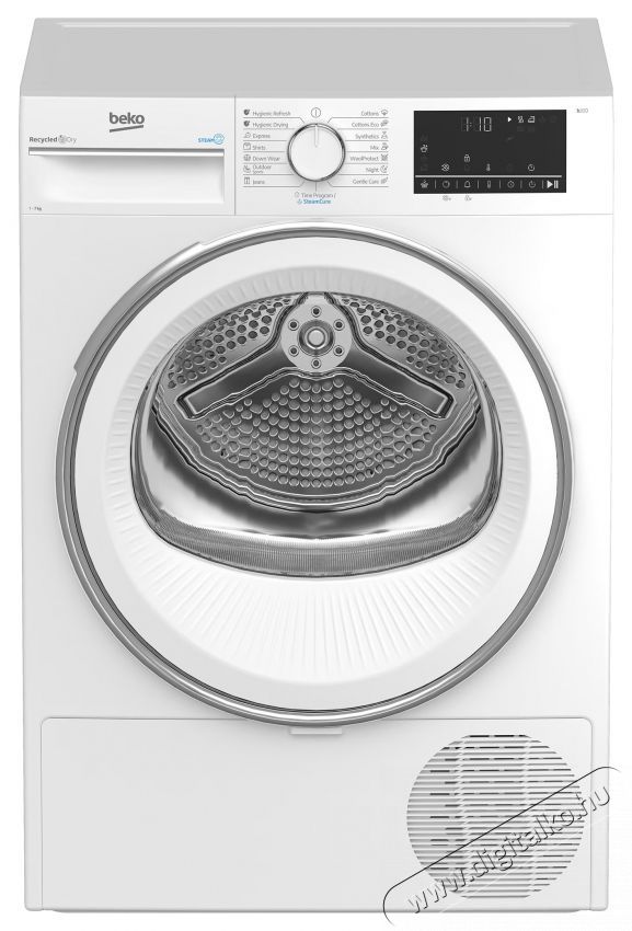 Beko B3T41242 sz&aacute;r&iacute;t&oacute;g&eacute;p, 7 kg, C energiaoszt&aacute;ly, Eco Gentle szivatty&uacute;, Aquawave, Optisense, feh&eacute;r H&aacute;ztart&aacute;s / Otthon / K&uuml;lt&eacute;r - Mos&oacute;g&eacute;p / sz&aacute;r&iacute;t&oacute;g&eacute;p - Sz&aacute;r&iacute;t&oacute;g&eacute;p - 536108