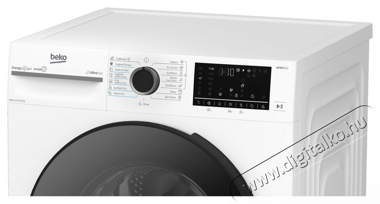 Beko BM5DFT49442WB mos&oacute;-sz&aacute;r&iacute;t&oacute;g&eacute;p, SteamCure, 9/6 kg, 1400 fordulat/perc, Feh&eacute;r H&aacute;ztart&aacute;s / Otthon / K&uuml;lt&eacute;r - Mos&oacute;g&eacute;p / sz&aacute;r&iacute;t&oacute;g&eacute;p - Mos&oacute;-sz&aacute;r&iacute;t&oacute;g&eacute;p - 536106