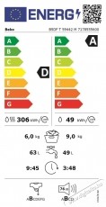 Beko B5DFT59442M Mos&oacute;g&eacute;p sz&aacute;r&iacute;t&oacute;val, Mos&aacute;s 9 kg, Sz&aacute;r&iacute;t&aacute;s 6 kg, 1400 RPM, A energiaoszt&aacute;ly, HygieneTherapy, SteamCure, HomeWhiz, ProSmart Inverter Motor, AddXtra, Sz&uuml;rke H&aacute;ztart&aacute;s / Otthon / K&uuml;lt&eacute;r - Mos&oacute;g&eacute;p / sz&aacute;r&iacute;t&oacute;g&eacute;p - Mos&oacute;-sz&aacute;r&iacute;t&oacute;g&eacute;p - 536113