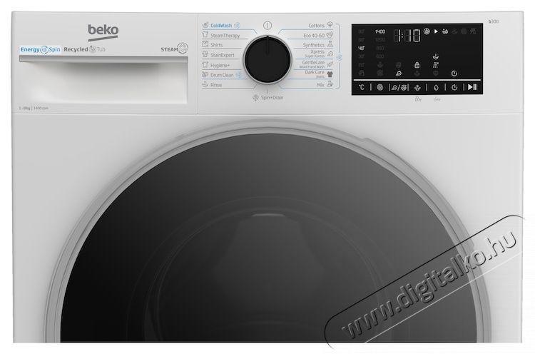 Beko B3WFU48415WB2ES mos&oacute;g&eacute;p, 8 kg, 1400 RPM, A energiaoszt&aacute;ly, SteamCure, AddXtra, ProSmart inverteres motor, AutoClean mos&oacute;szer fi&oacute;k, Feh&eacute;r H&aacute;ztart&aacute;s / Otthon / K&uuml;lt&eacute;r - Mos&oacute;g&eacute;p / sz&aacute;r&iacute;t&oacute;g&eacute;p - El&ouml;lt&ouml;ltős norm&aacute;l (60cm-ig) mos&oacute;g&eacute;p - 536133