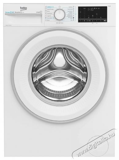 Beko B3WFU49215WWES mos&oacute;g&eacute;p, 9 kg, 1200 RPM, ProSmart Inverter Motor, &Uacute;jrahasznos&iacute;tott k&aacute;d, Hygiene+, SteamCure, AddXtra, A energiaoszt&aacute;ly, Feh&eacute;r H&aacute;ztart&aacute;s / Otthon / K&uuml;lt&eacute;r - Mos&oacute;g&eacute;p / sz&aacute;r&iacute;t&oacute;g&eacute;p - El&ouml;lt&ouml;ltős norm&aacute;l (60cm-ig) mos&oacute;g&eacute;p - 536126
