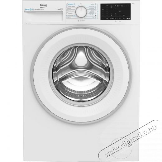 Beko B3WFU59425W keskeny mos&oacute;g&eacute;p, 9 kg, 1400 RPM, A energiaoszt&aacute;ly, IronFast, SteamCure, AddXtra, ProSmart Inverter Motor, SteamTherapy, feh&eacute;r H&aacute;ztart&aacute;s / Otthon / K&uuml;lt&eacute;r - Mos&oacute;g&eacute;p / sz&aacute;r&iacute;t&oacute;g&eacute;p - El&ouml;lt&ouml;ltős norm&aacute;l (60cm-ig) mos&oacute;g&eacute;p - 536110