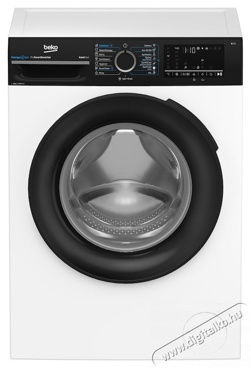 Beko BM3WFU48415WBPB mos&oacute;g&eacute;p, 8 kg, EnergySpin, SteamCure, 1400RPM, A energiaoszt&aacute;ly, Feh&eacute;r H&aacute;ztart&aacute;s / Otthon / K&uuml;lt&eacute;r - Mos&oacute;g&eacute;p / sz&aacute;r&iacute;t&oacute;g&eacute;p - El&ouml;lt&ouml;ltős norm&aacute;l (60cm-ig) mos&oacute;g&eacute;p - 536135