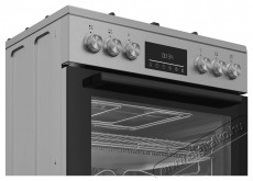 Beko FBMA61330GXDT tűzhely, Vegyes, 4 &eacute;gő, High-Efficiency, SteamShine Cleaning, AirFry, A energiaoszt&aacute;ly, 60cm, Rozsdamentes ac&eacute;l Konyhai term&eacute;kek - S&uuml;tő-főzőlap, tűzhely (szabadon&aacute;ll&oacute;) - Kombin&aacute;lt tűzhely (szabadon&aacute;ll&oacute;) - 533002