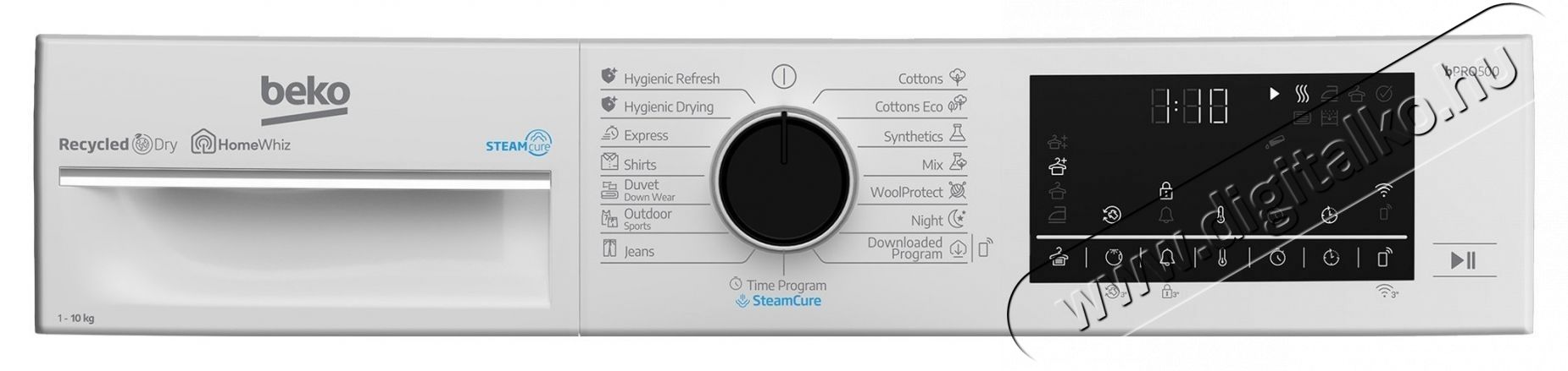 Beko B3T40239W EU hőszivatty&uacute;s sz&aacute;r&iacute;t&oacute;g&eacute;p, 10 kg, 15 program, HomeWhiz, C energiaoszt&aacute;ly, feh&eacute;r H&aacute;ztart&aacute;s / Otthon / K&uuml;lt&eacute;r - Mos&oacute;g&eacute;p / sz&aacute;r&iacute;t&oacute;g&eacute;p - Sz&aacute;r&iacute;t&oacute;g&eacute;p - 536111