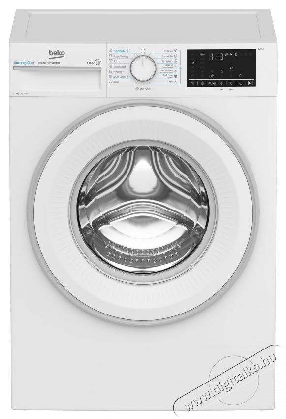 Beko B3WFU48215WWES mos&oacute;g&eacute;p, 8 kg, Sz&uuml;rke H&aacute;ztart&aacute;s / Otthon / K&uuml;lt&eacute;r - Mos&oacute;g&eacute;p / sz&aacute;r&iacute;t&oacute;g&eacute;p - El&ouml;lt&ouml;ltős norm&aacute;l (60cm-ig) mos&oacute;g&eacute;p - 536107